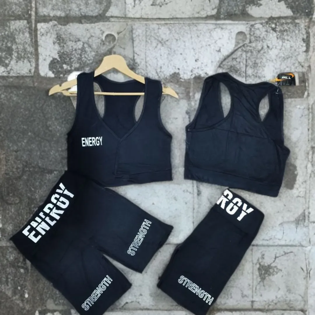 ست نیم تنه شورتک انرژی