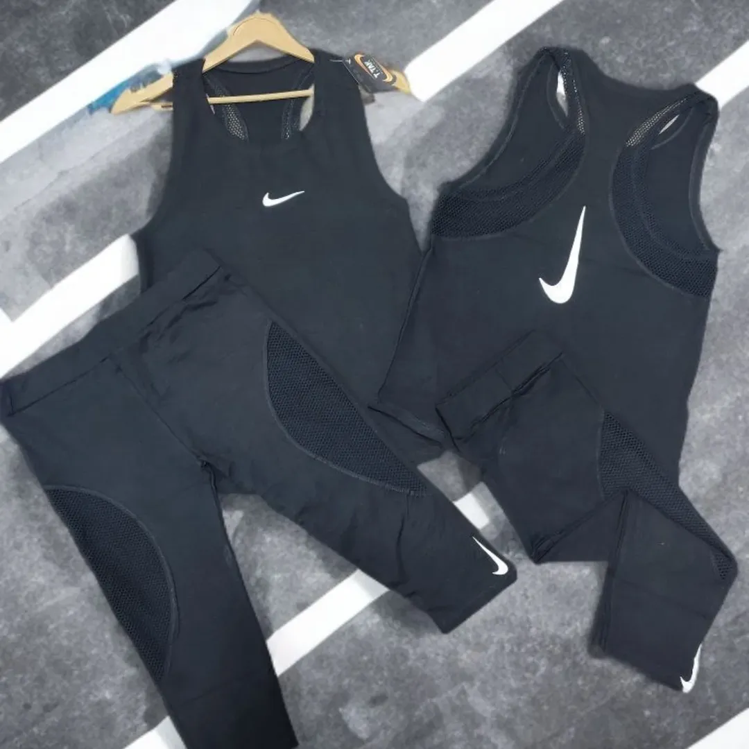 ست تاب شلوارک زنبوری نایک